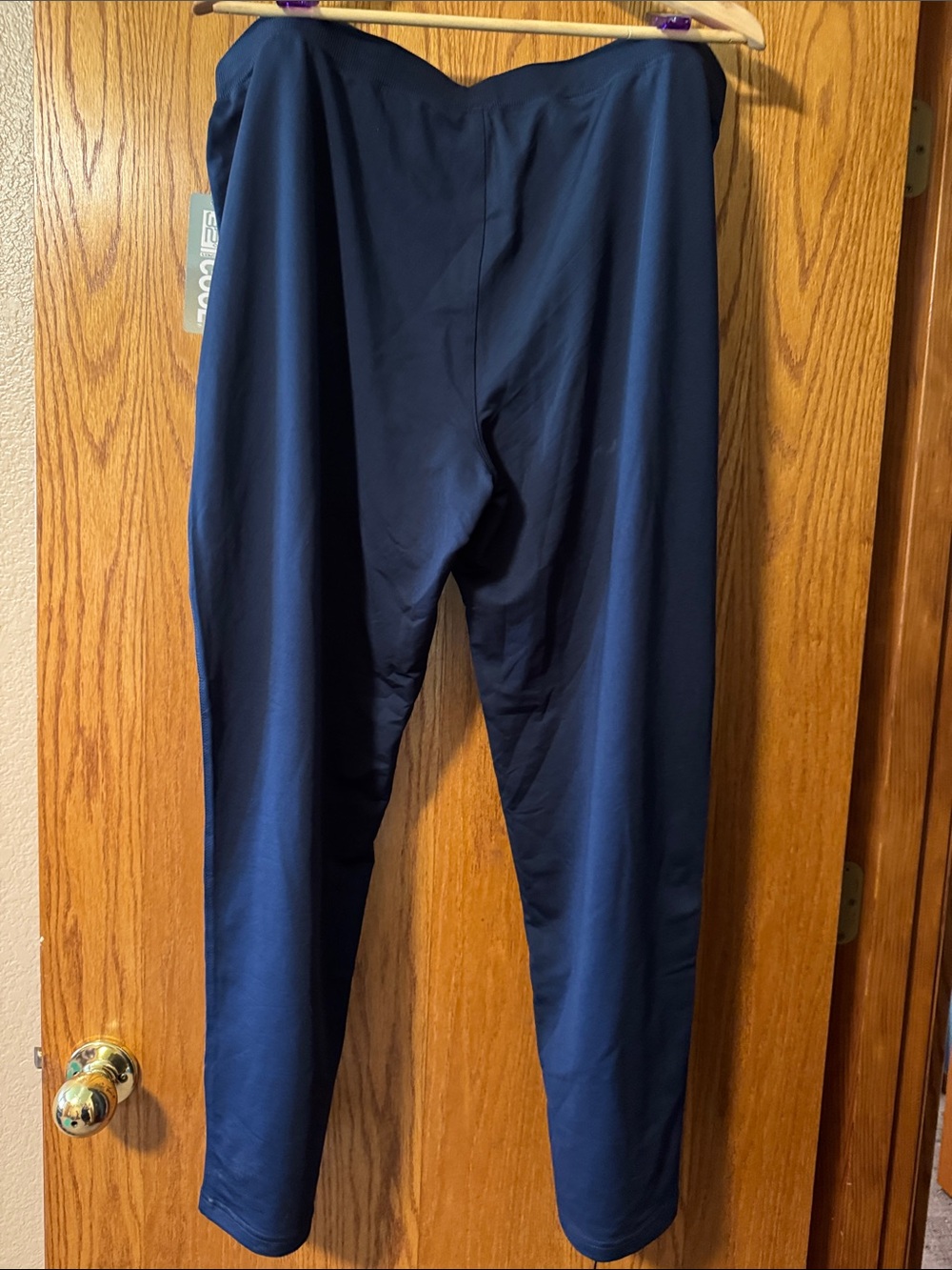 Navy Performance Drawstring Pants - Picture 3 of 4